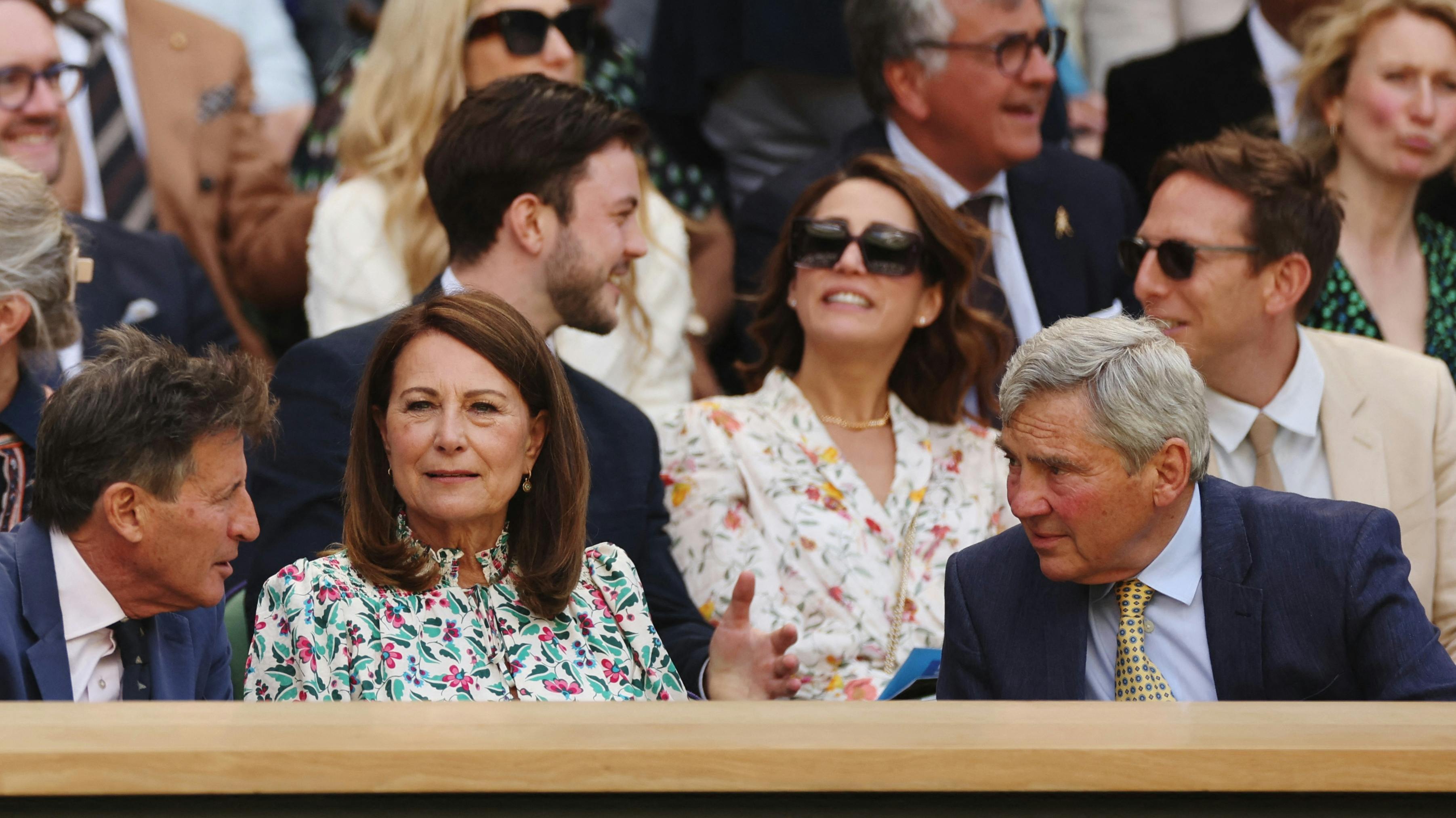 Carole og Michael Middleton.