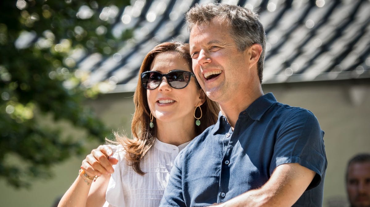 Dronning Mary og kong Frederik