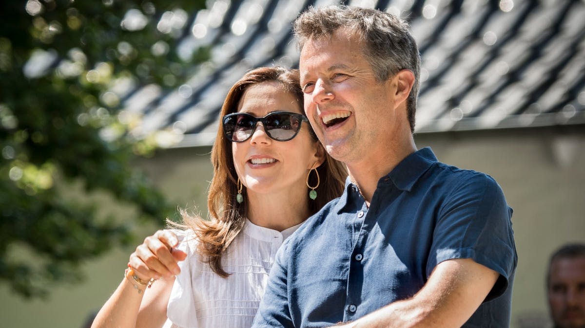 Dronning Mary og kong Frederik