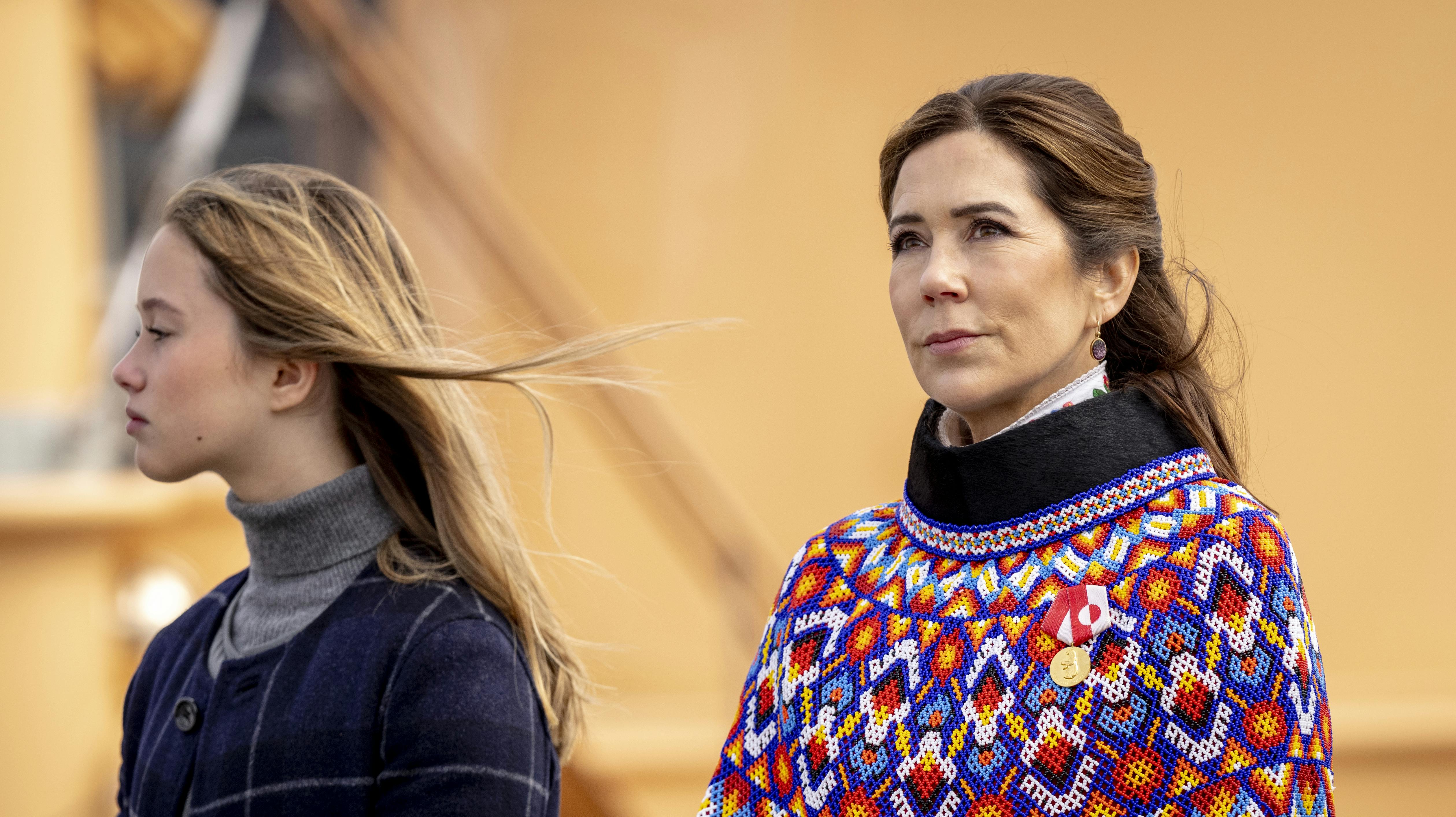 Prinsesse Josephine og dronning Mary.