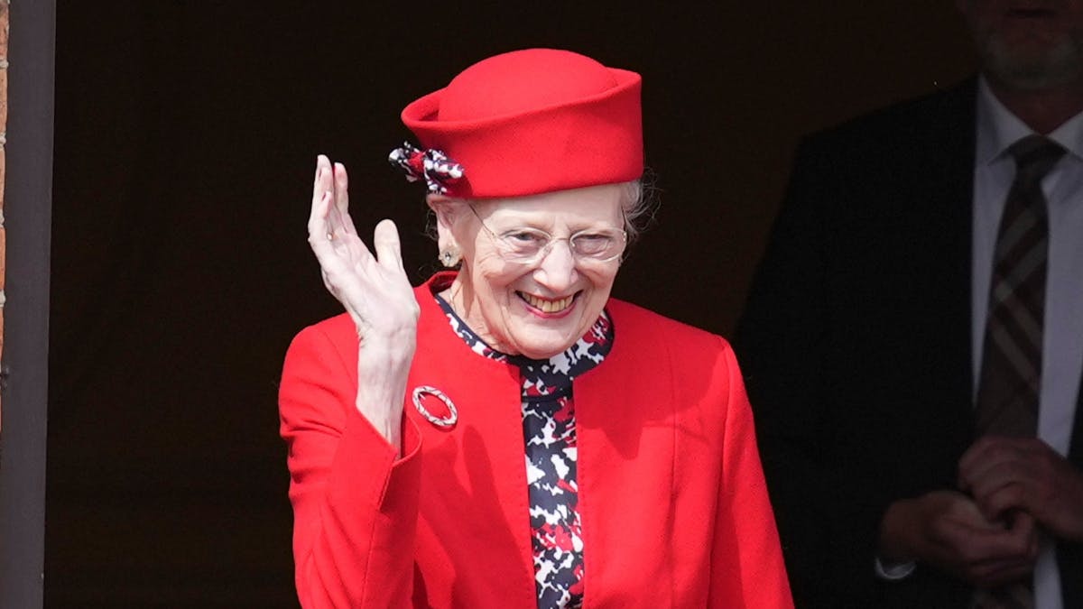 Dronning Margrethe.