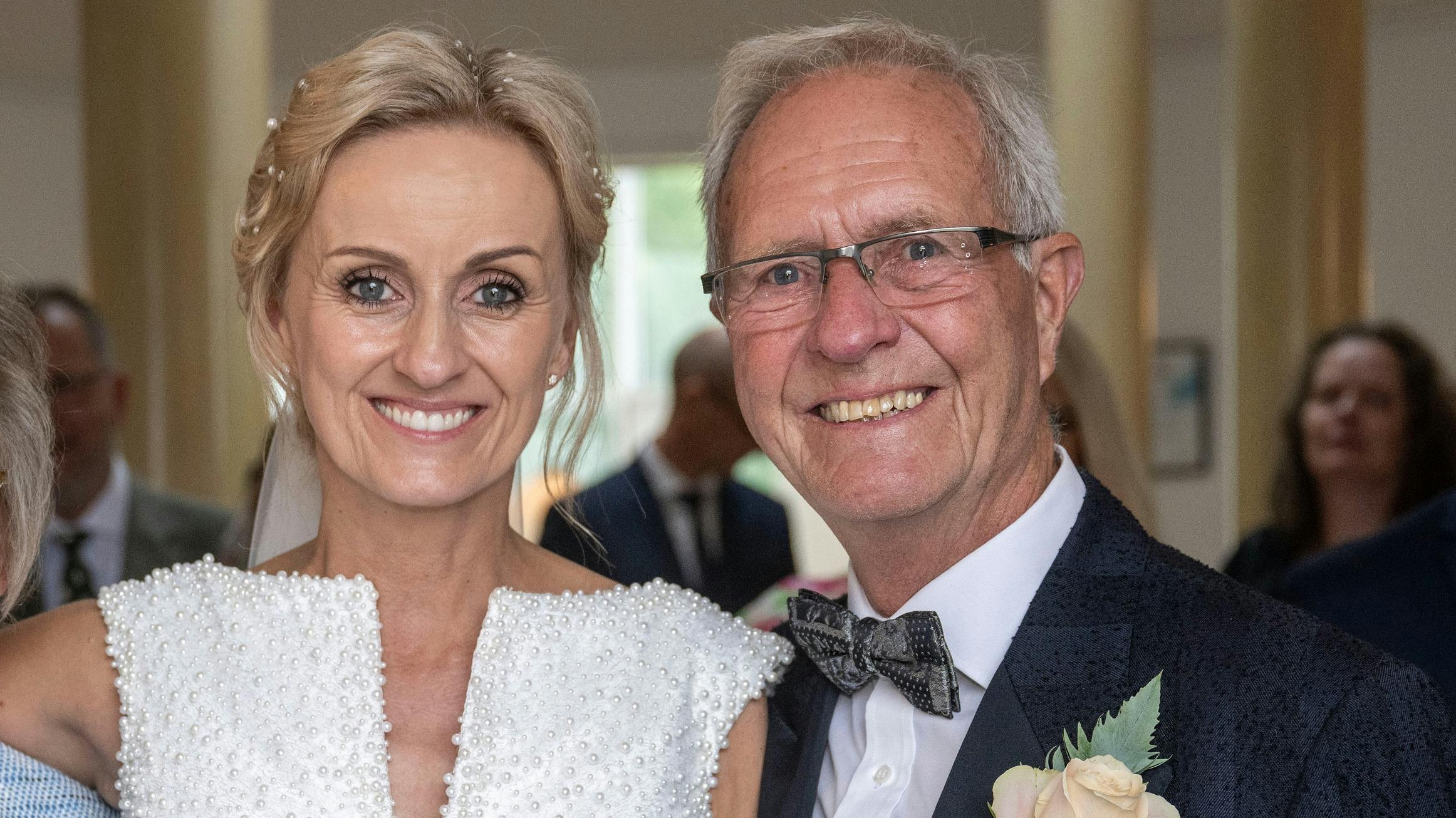 Marianne Eihilt og hendes far, Preben Eihilt.