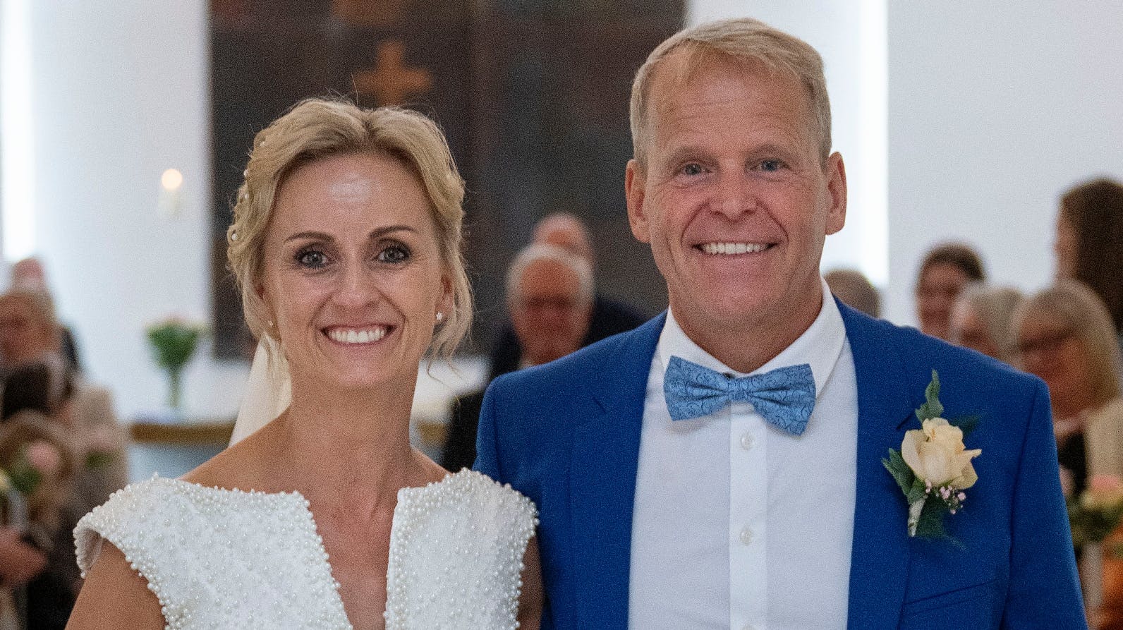 Marianne Eihilt og hendes mand, Keld Ole Nielsen.