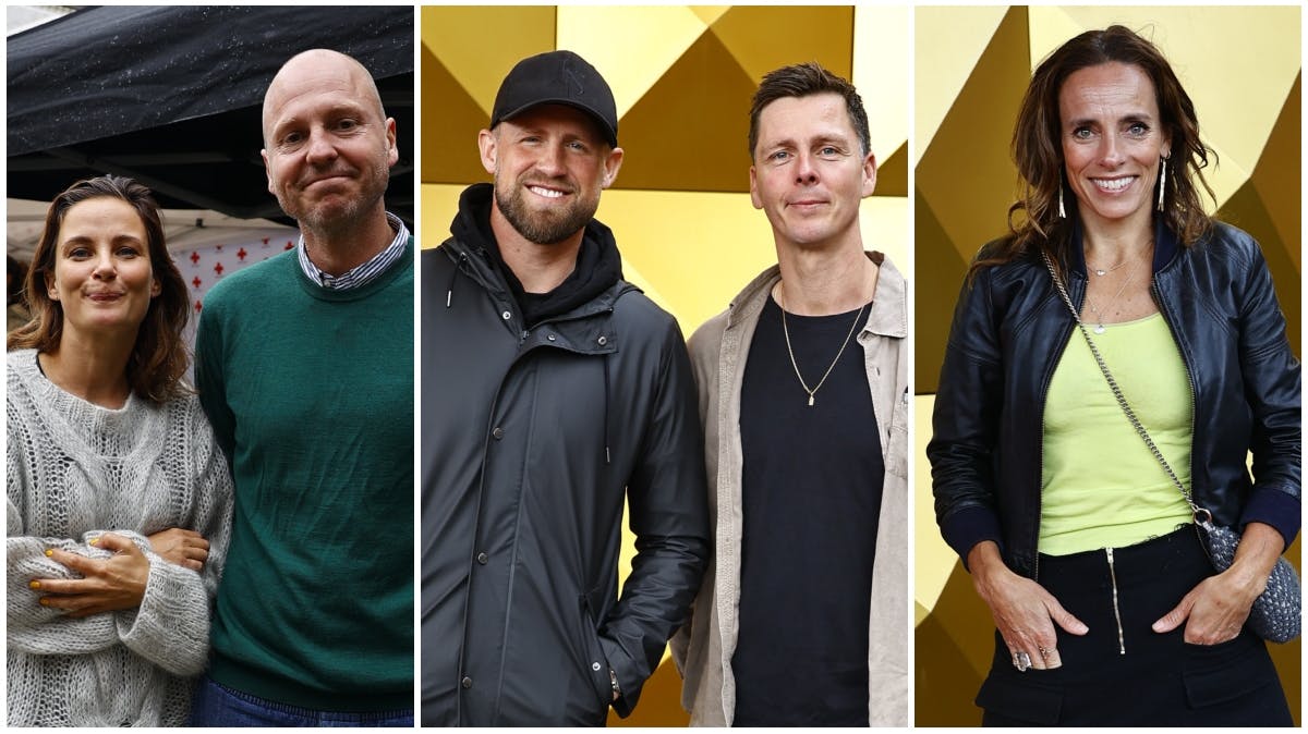 Sofie Østergaardm Rune Klan, Kasper Schmeichel, Hans Lindberg og Camille Ottesen.