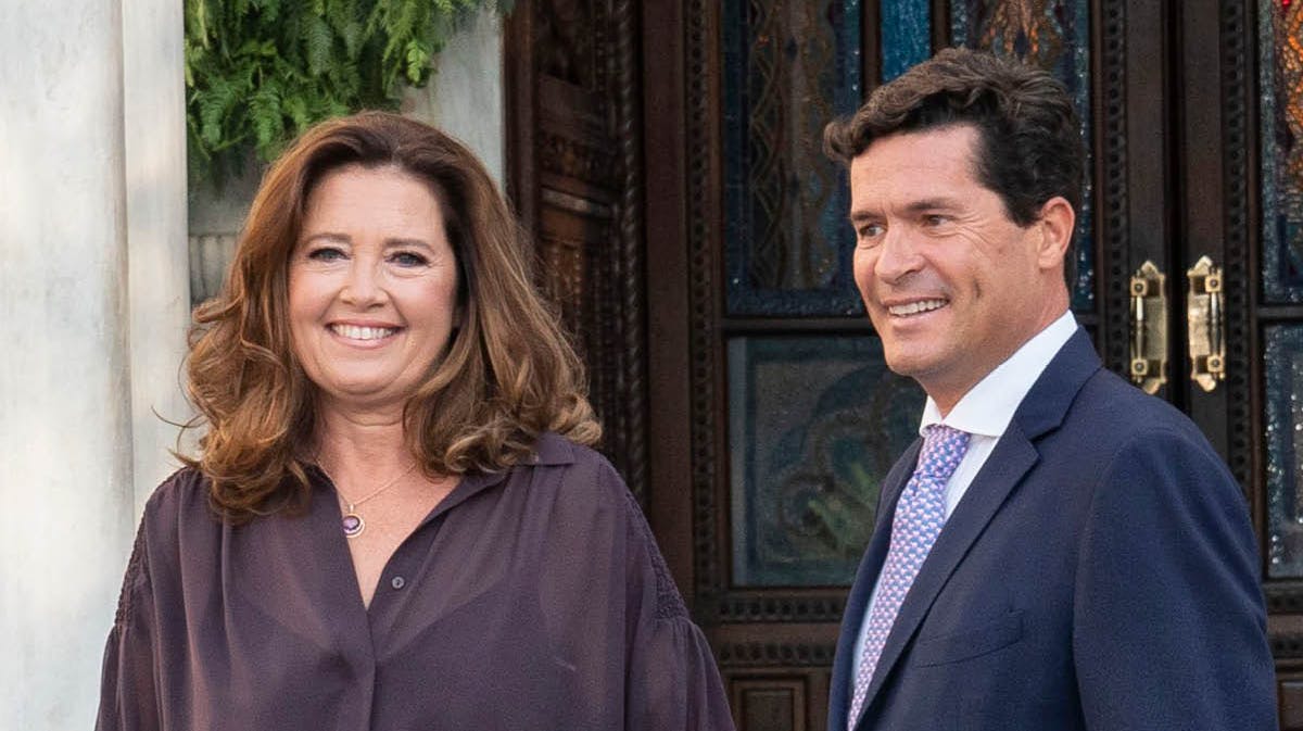 Alexia De Gréce og Carlos Morales Quintana.