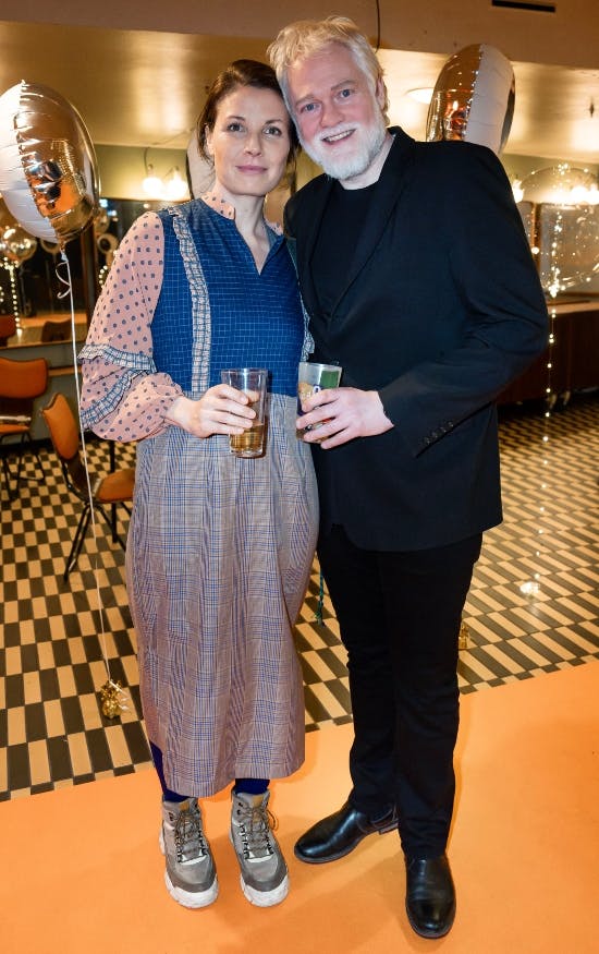 Esben Dalgaard og fruen Charlotte.