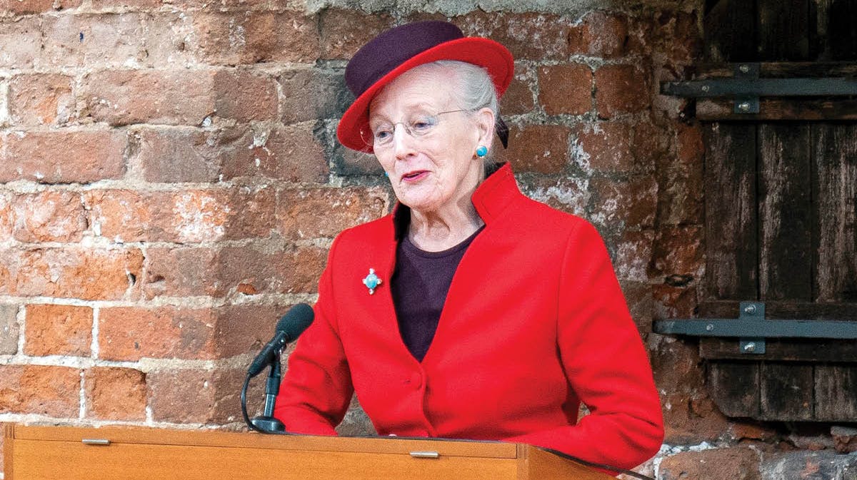 Dronning Margrethe på Koldinghus.