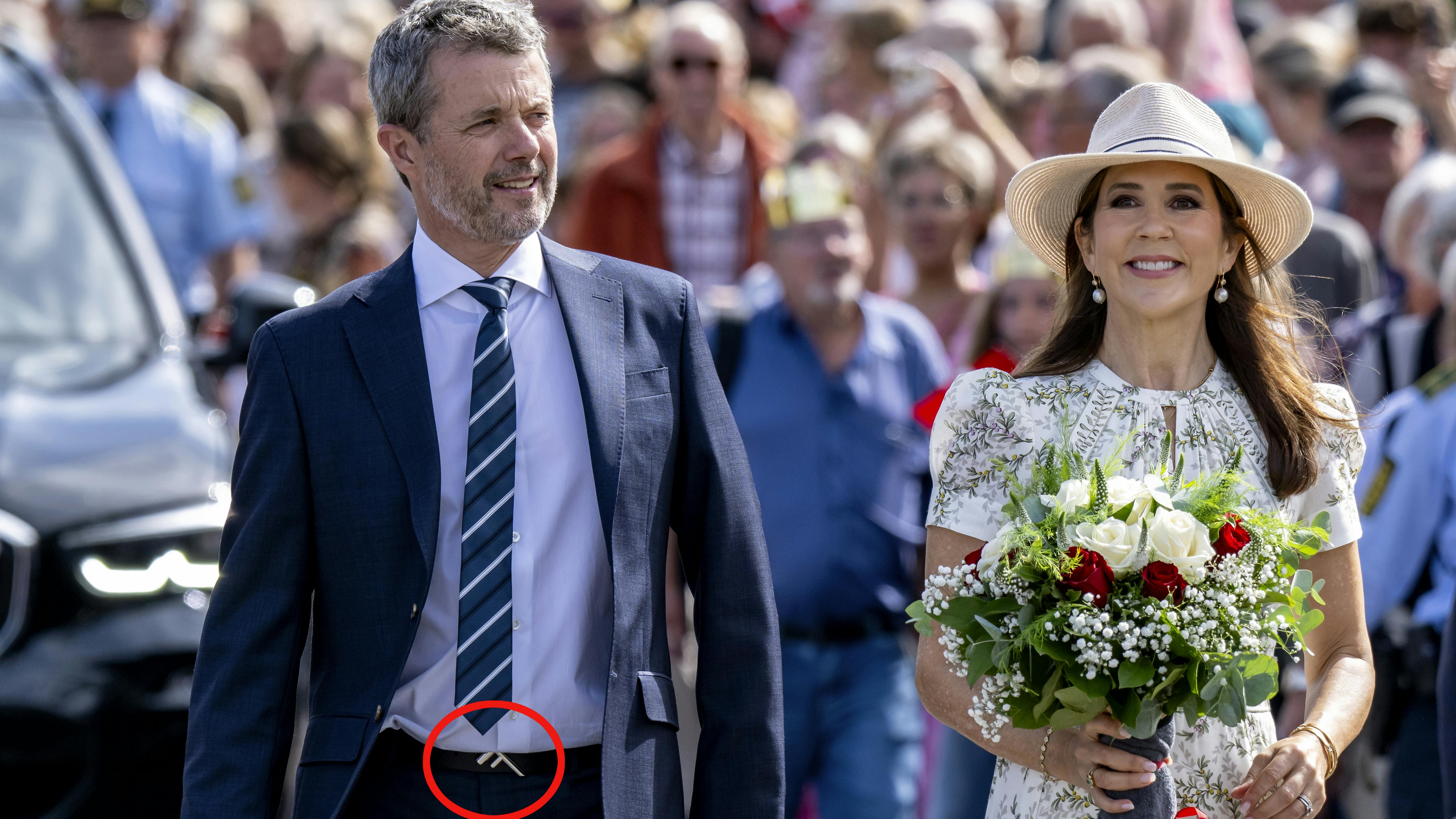 Kong Frederik og dronning Mary.