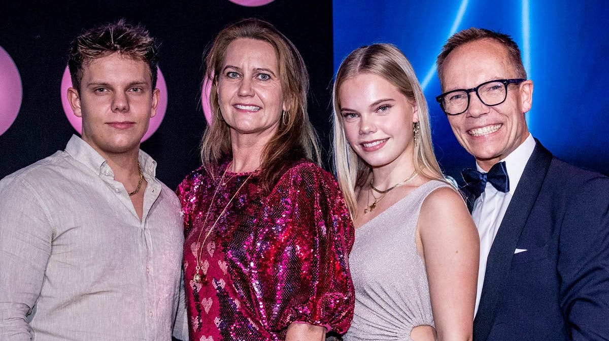 Jens Werner og familien.