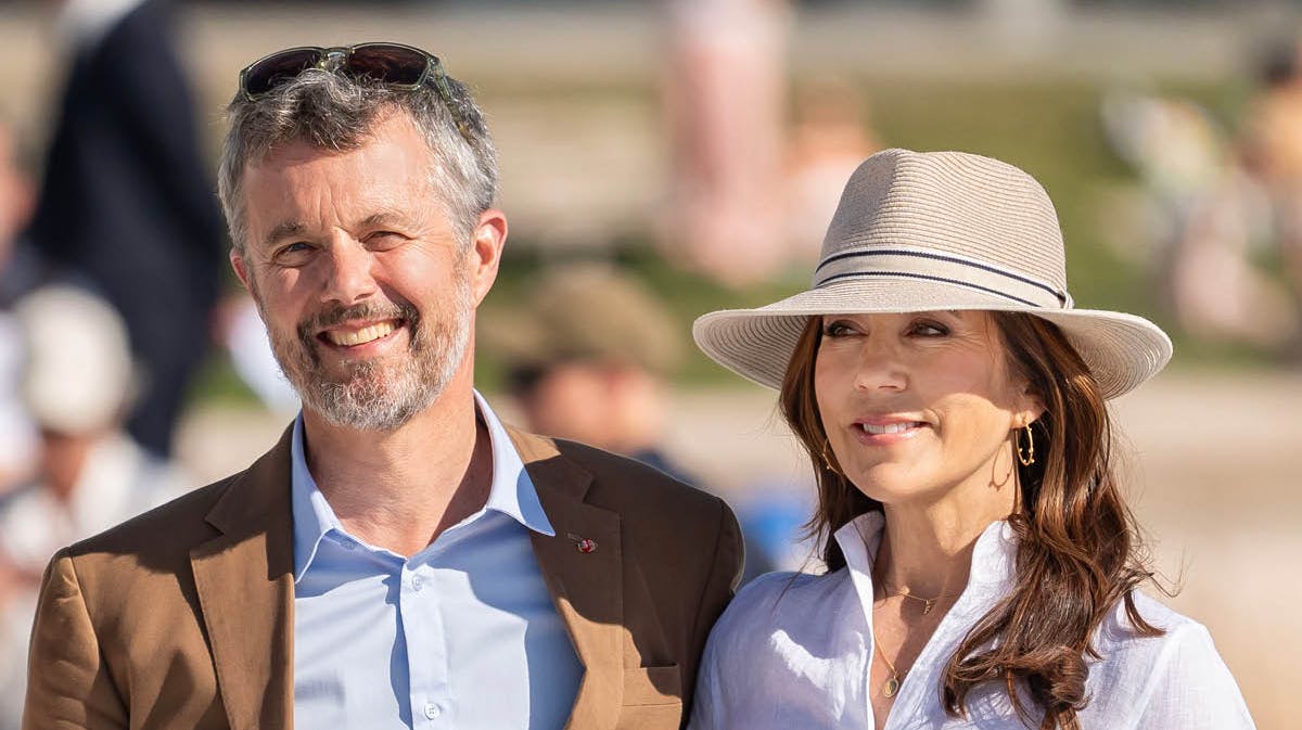 Kong Frederik og dronning Mary.