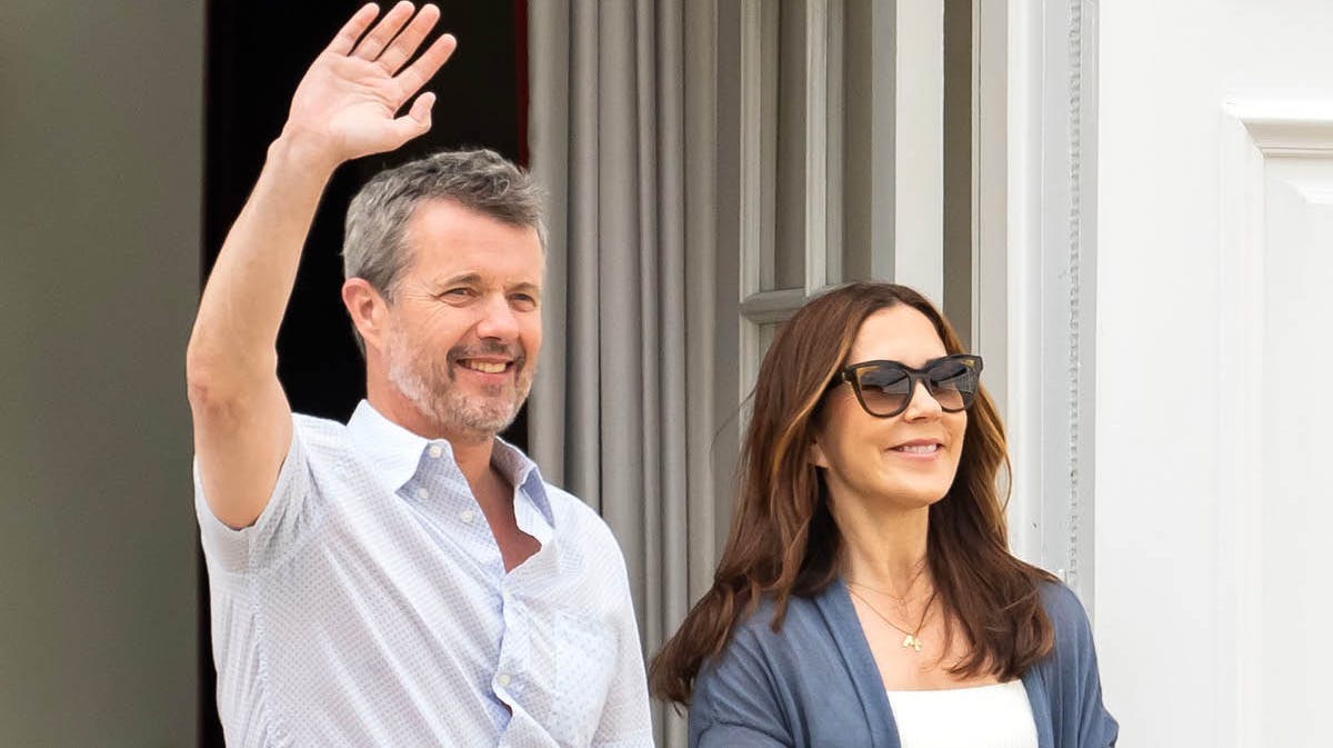 Kong Frederik og dronning Mary.