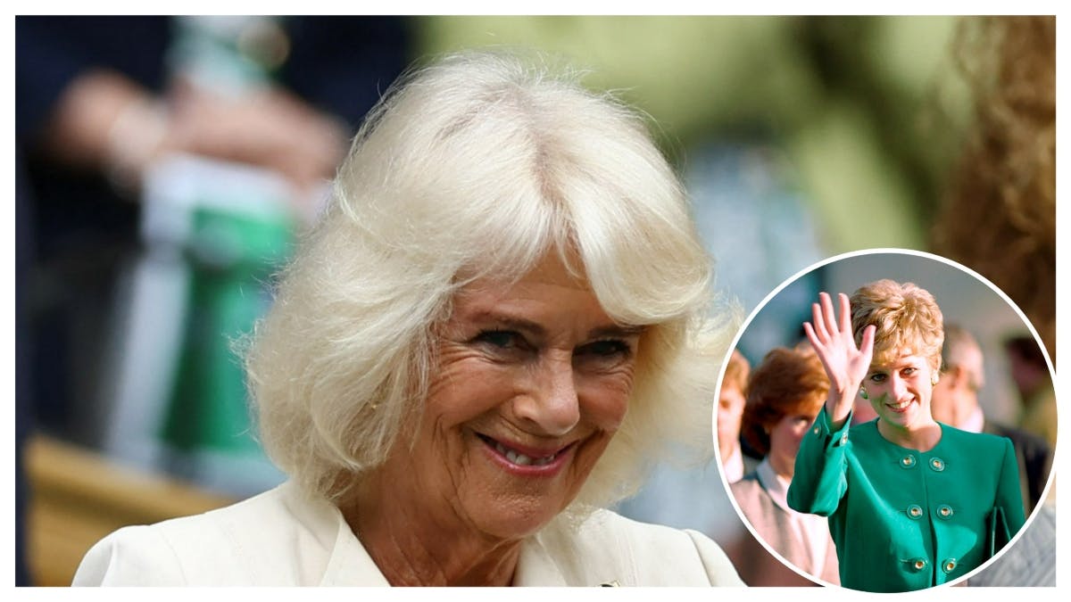 Dronning Camilla og prinsesse Diana.