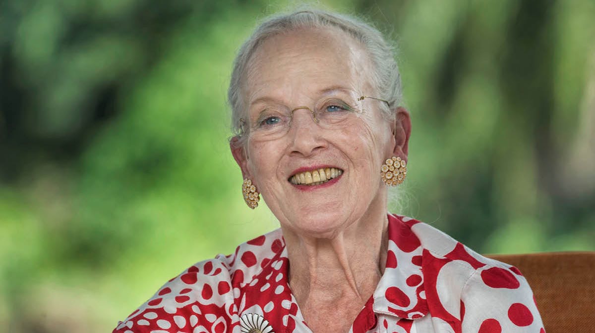 Dronning Margrethe.