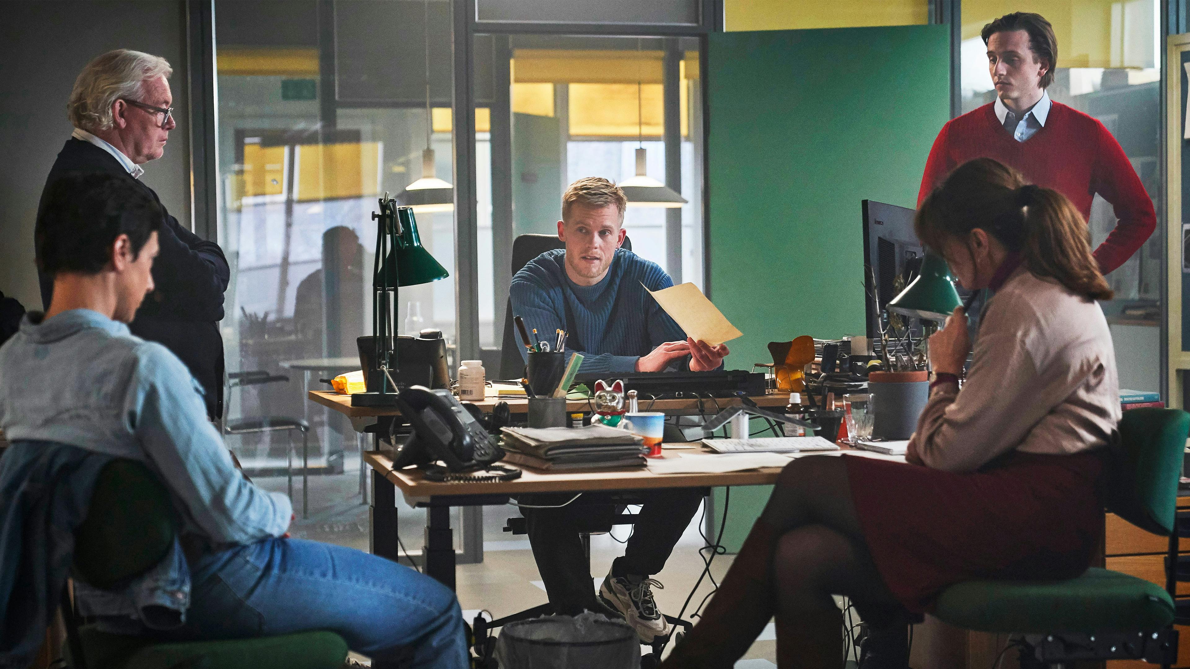 Seriefotos fra TV 2-serien "Graverne".