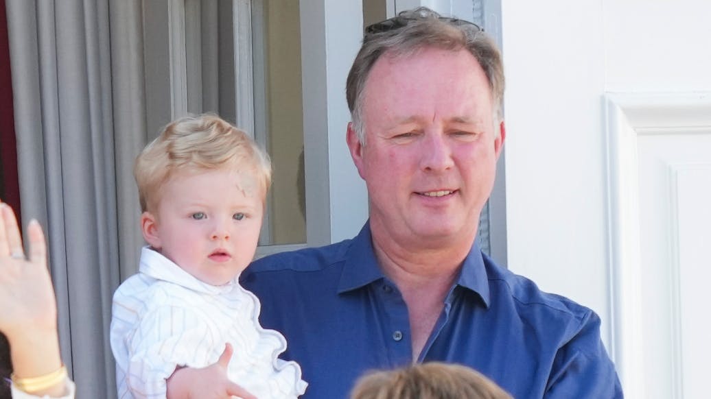 Prins Gustav med sønnen Gustav Albrecht.