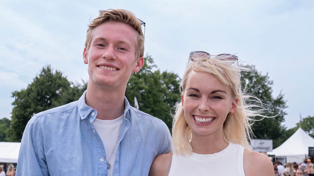 Albert Rosin Harson og Jenna Bagge.