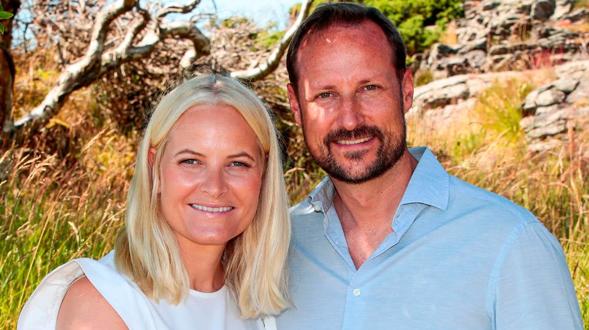 Kronprinsesse Mette-Marit og kronprins Haakon. Billedet er fra 2019.