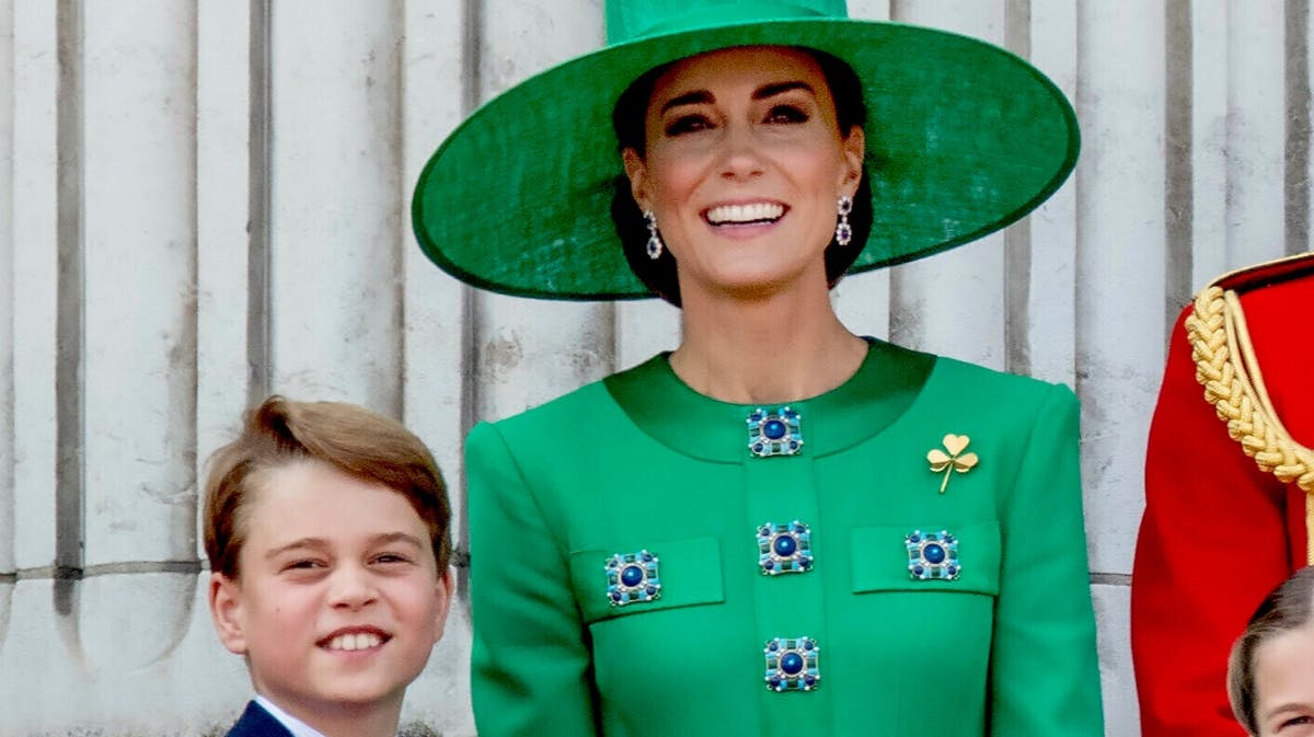 Prins George og prinsesse Kate. 