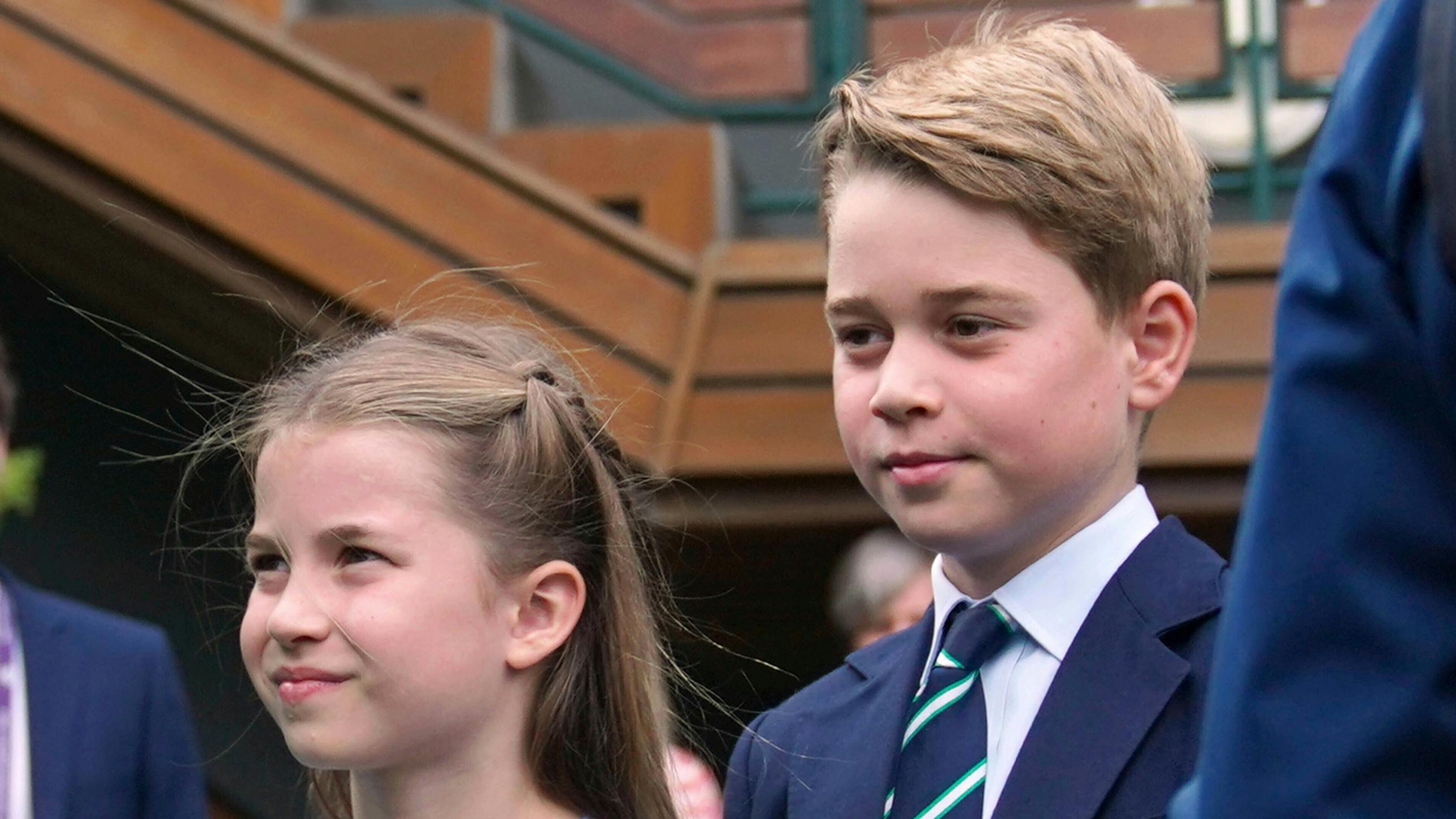 Prinsesse Charlotte og prins George.&nbsp;