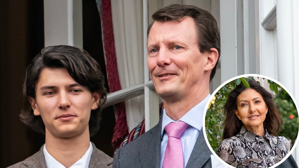 Grev Nikolai og prins Joachim. Indsat foto af grevinde Alexandra.&nbsp;