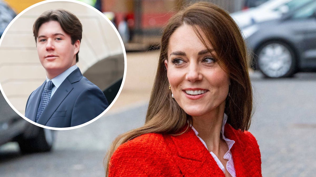 Prinsesse Kate. Indsat foto: Kronprins Christian. 