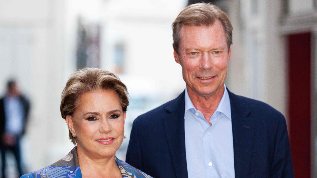 Storhertuginde Maria Teresa og storhertug Henri.