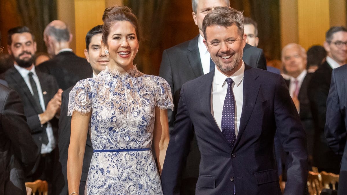 Dronning Mary og kong Frederik