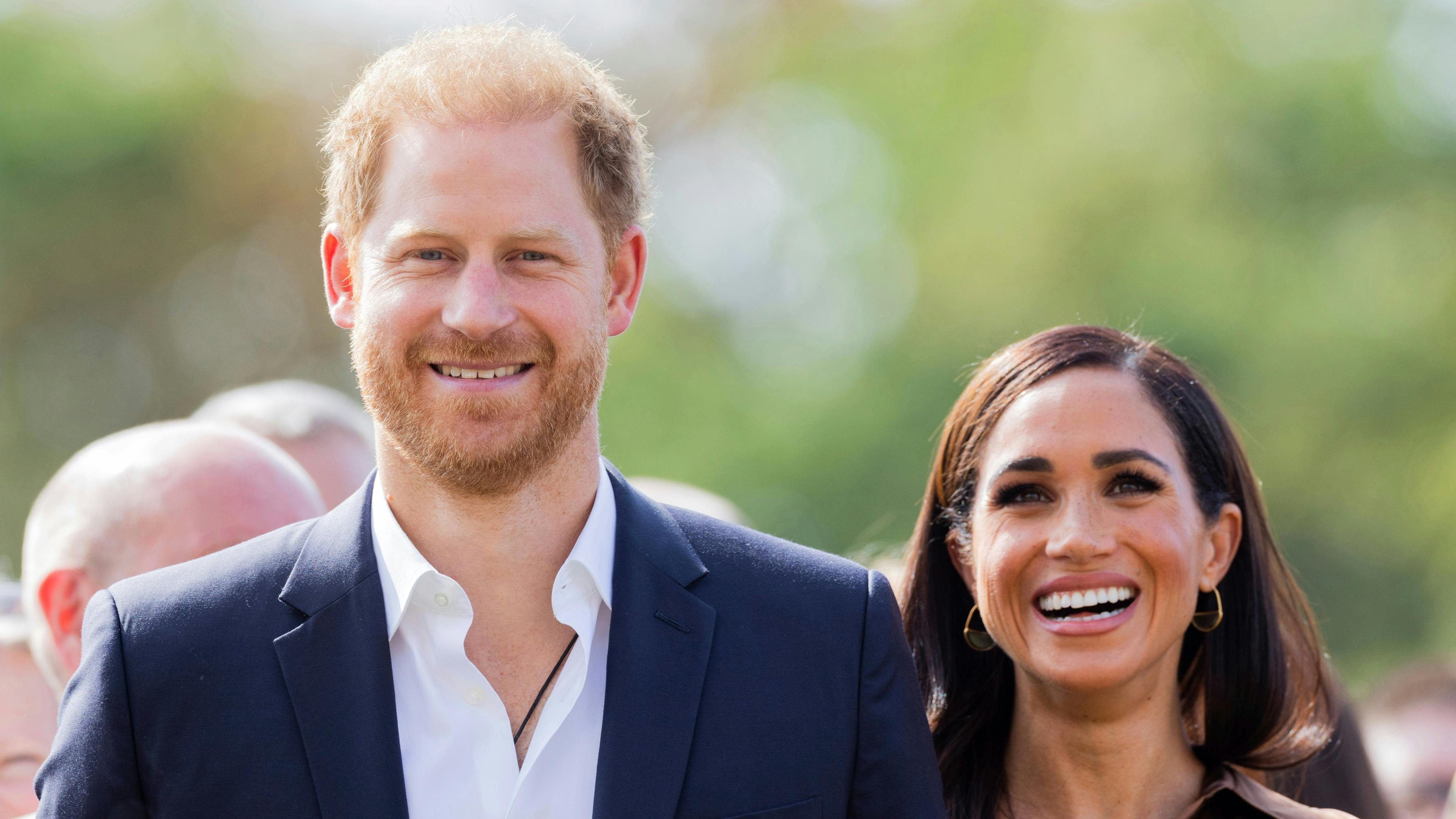 Prins Harry og hertuginde Meghan.