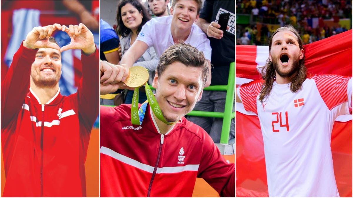 Casper U. Mortensen, Niklas Landin og Mikkel Hansen