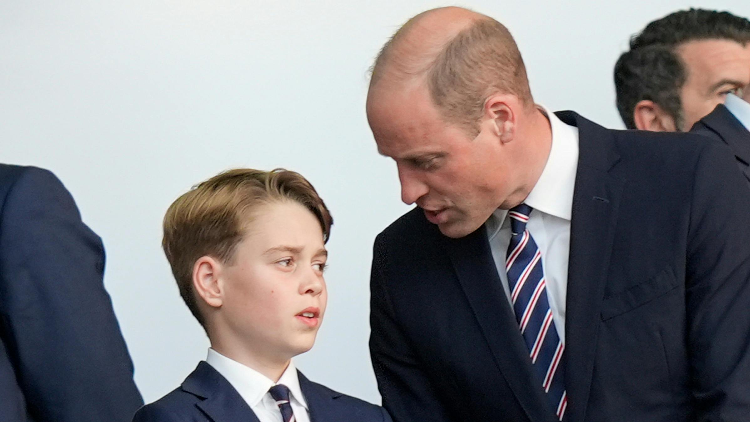 Prins George og prins William.&nbsp;