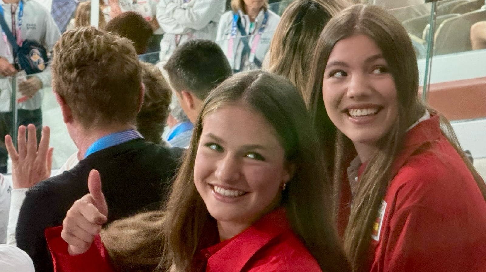 Prinsesse Leonor og prinsesse Sofia. 