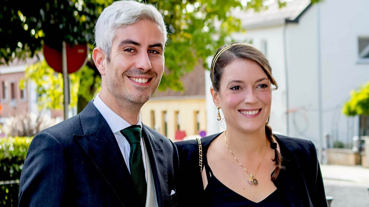 Nicolas Bagory og prinsesse Alexandra.