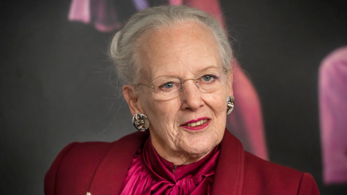 Dronning Margrethe.