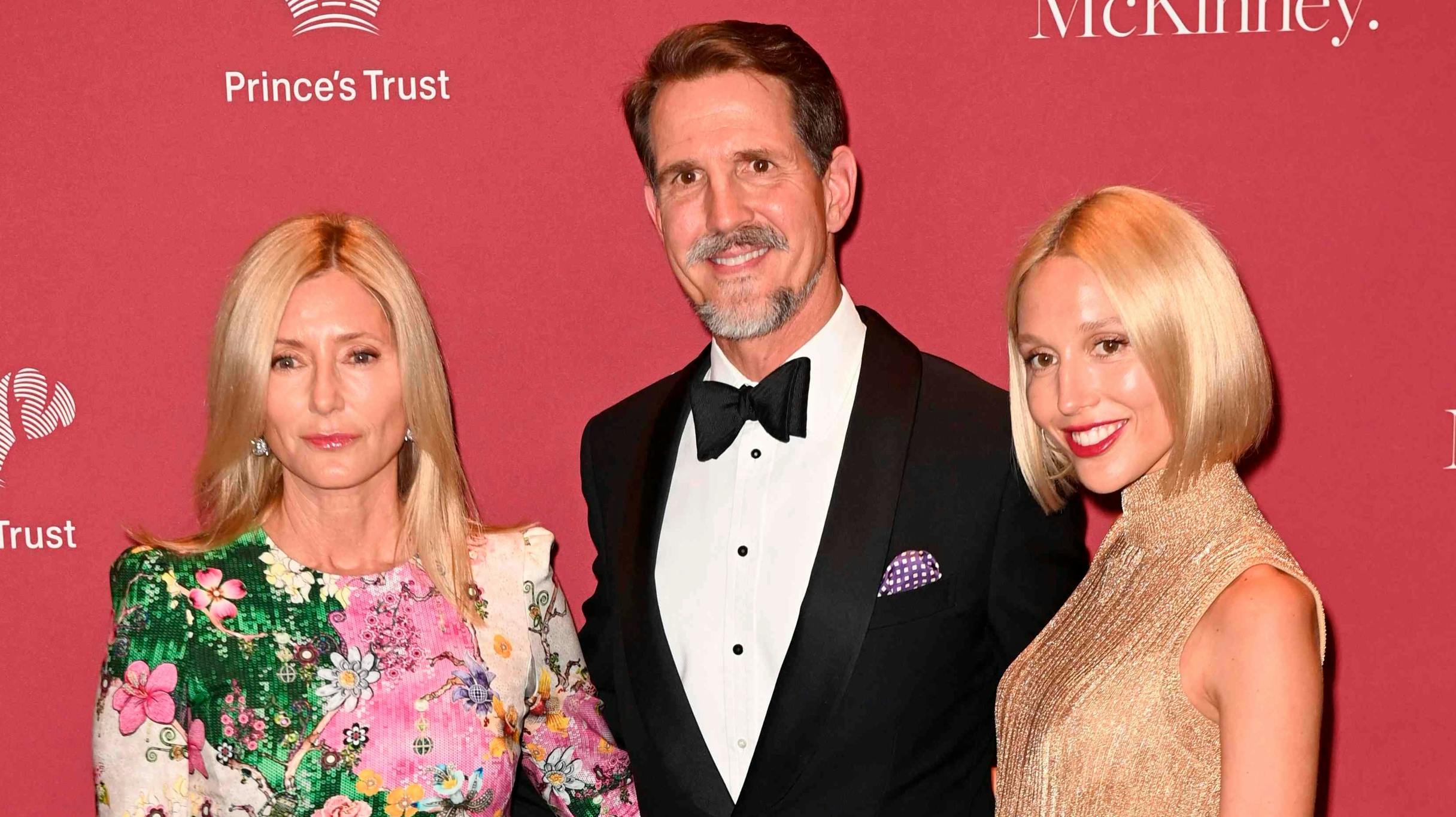 Kronprinsesse Marie-Chantal og kronprins Pavlos med deres datter Maria-Olympia. 