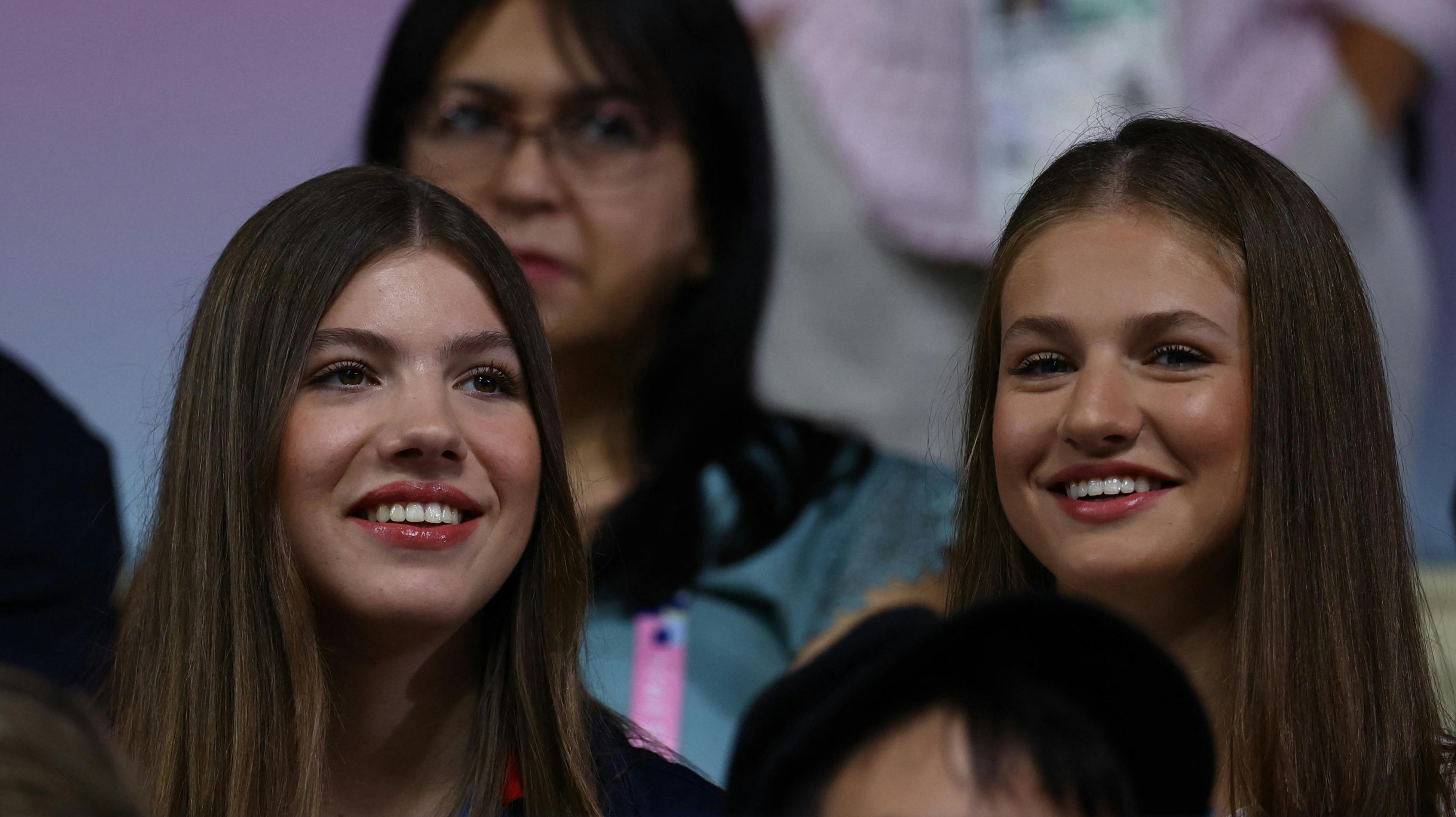 Prinsesse Sofia og prinsesse Leonor. 