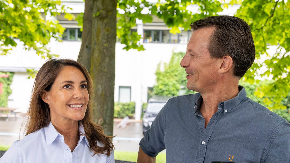 Prinsesse Marie og prins Joachim.