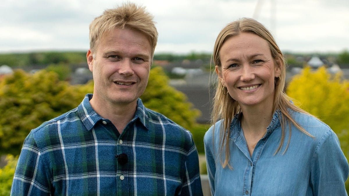 Christian Borregaard og Sara Lygum