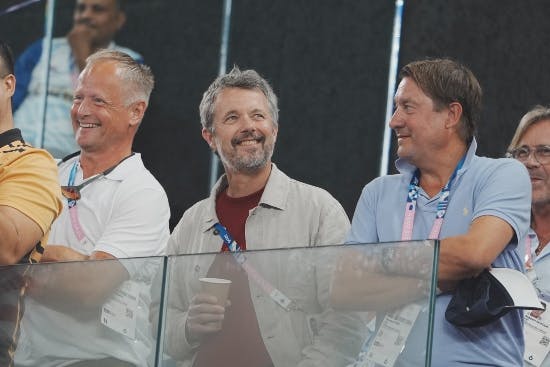 Søren Bredvig, kong Frederik og Thomas Olsen