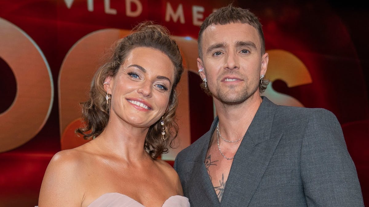 Sarah Grünewald og Martin Johannes Larsen fik to sæsoner sammen som værter på "Vild me dans". 