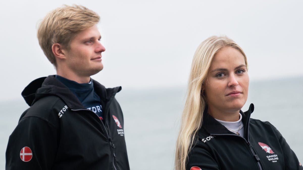 Natacha Violet Saouma-Pedersen og Mathias Borreskov.