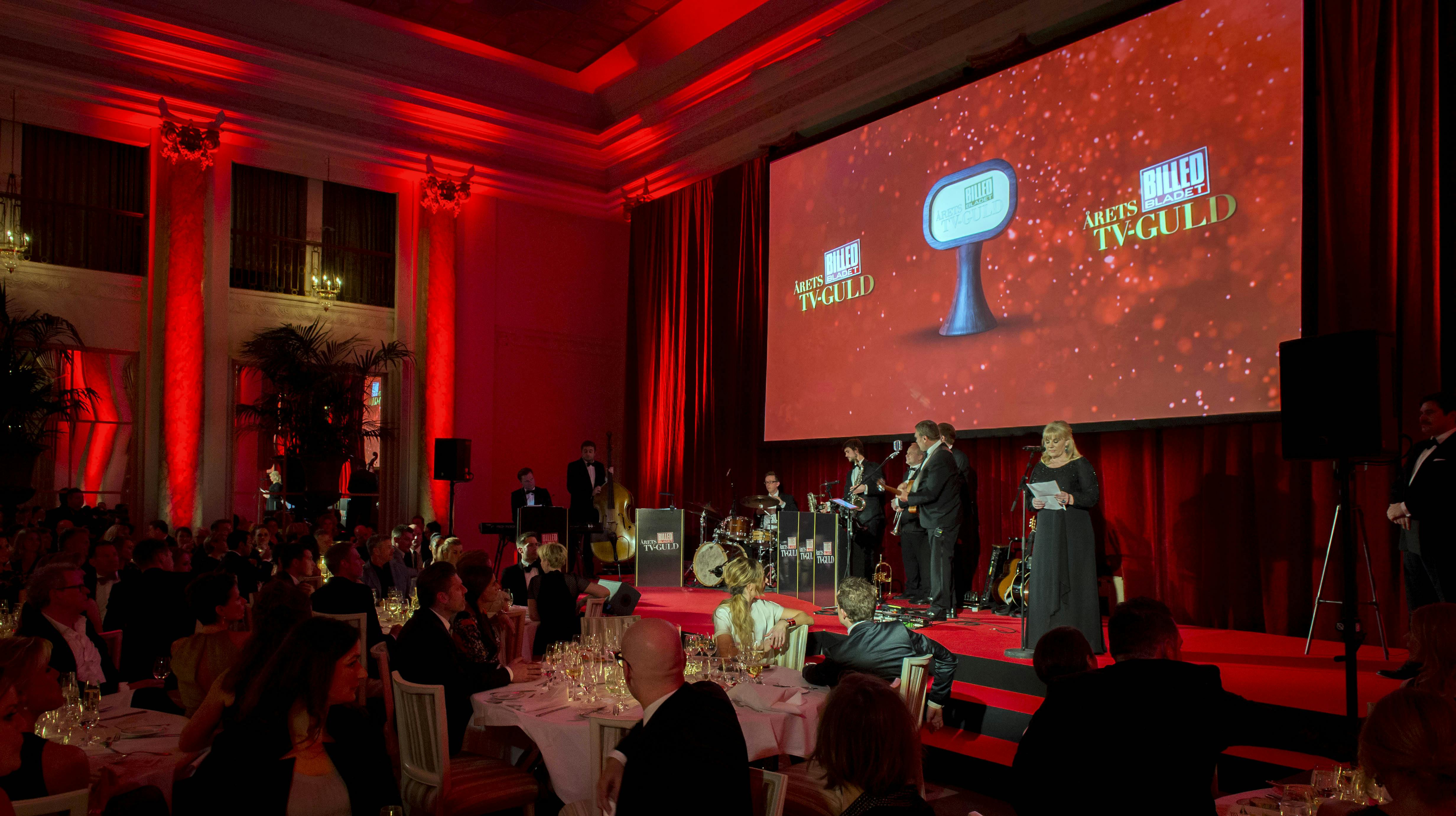 BILLED-BLADET's TV-Guld fest 2015 fejres på Hotel D'Angleterre i København.