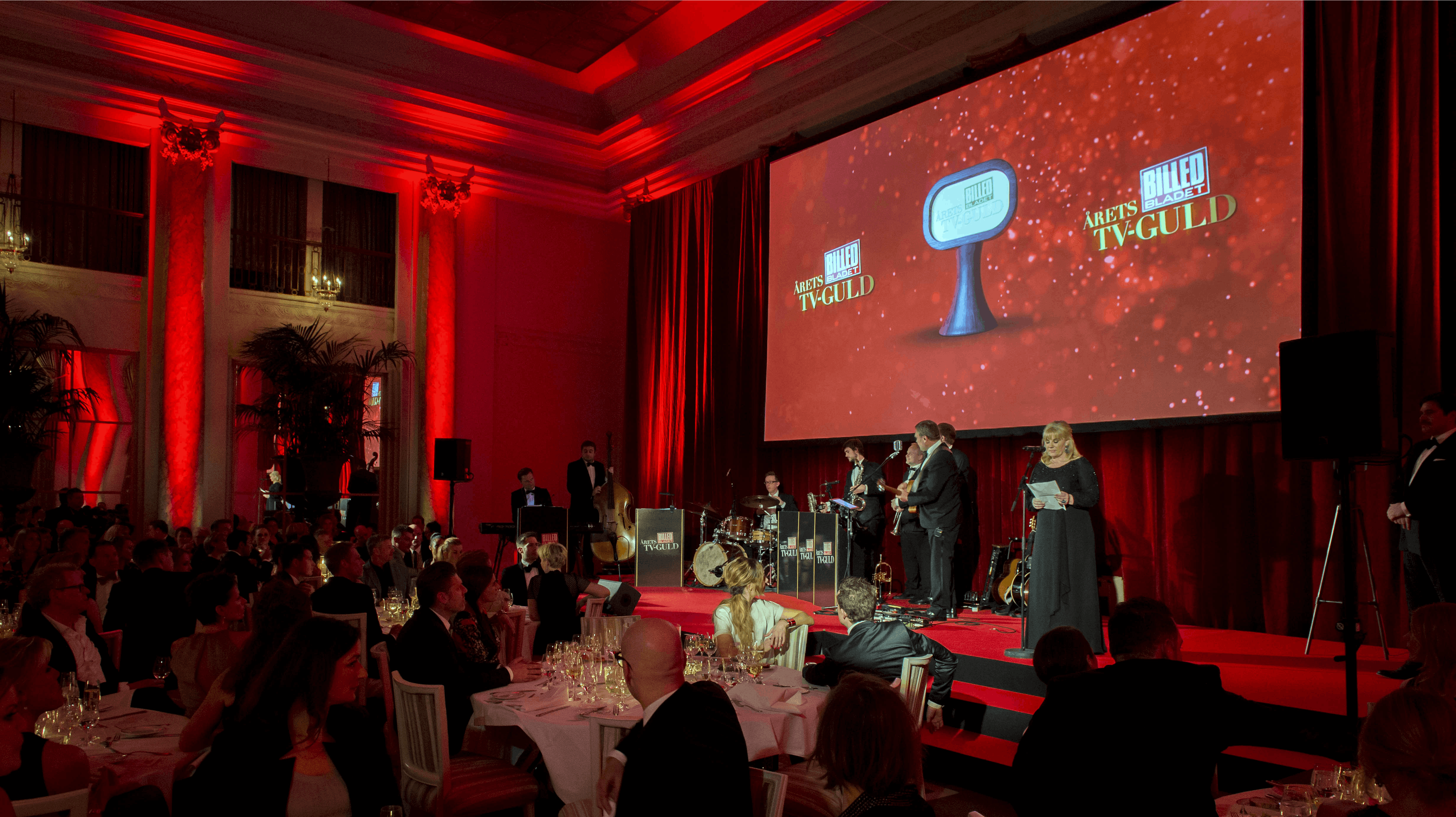 BILLED-BLADET's TV-Guld fest 2015 fejres på Hotel D'Angleterre i København.