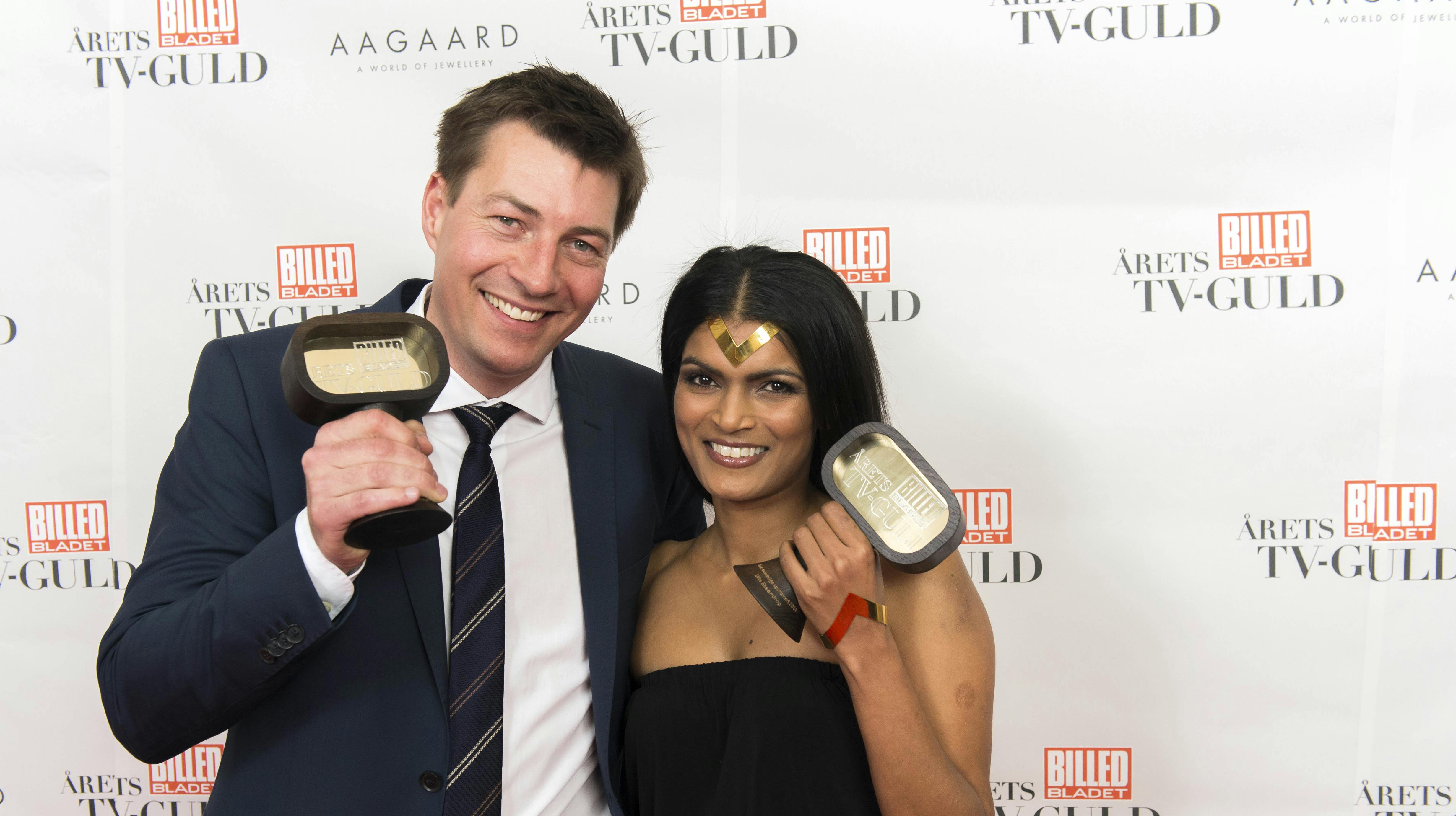 BILLED-BLADET's TV-Guld fest 2015 fejres på Hotel D'Angleterre i København.