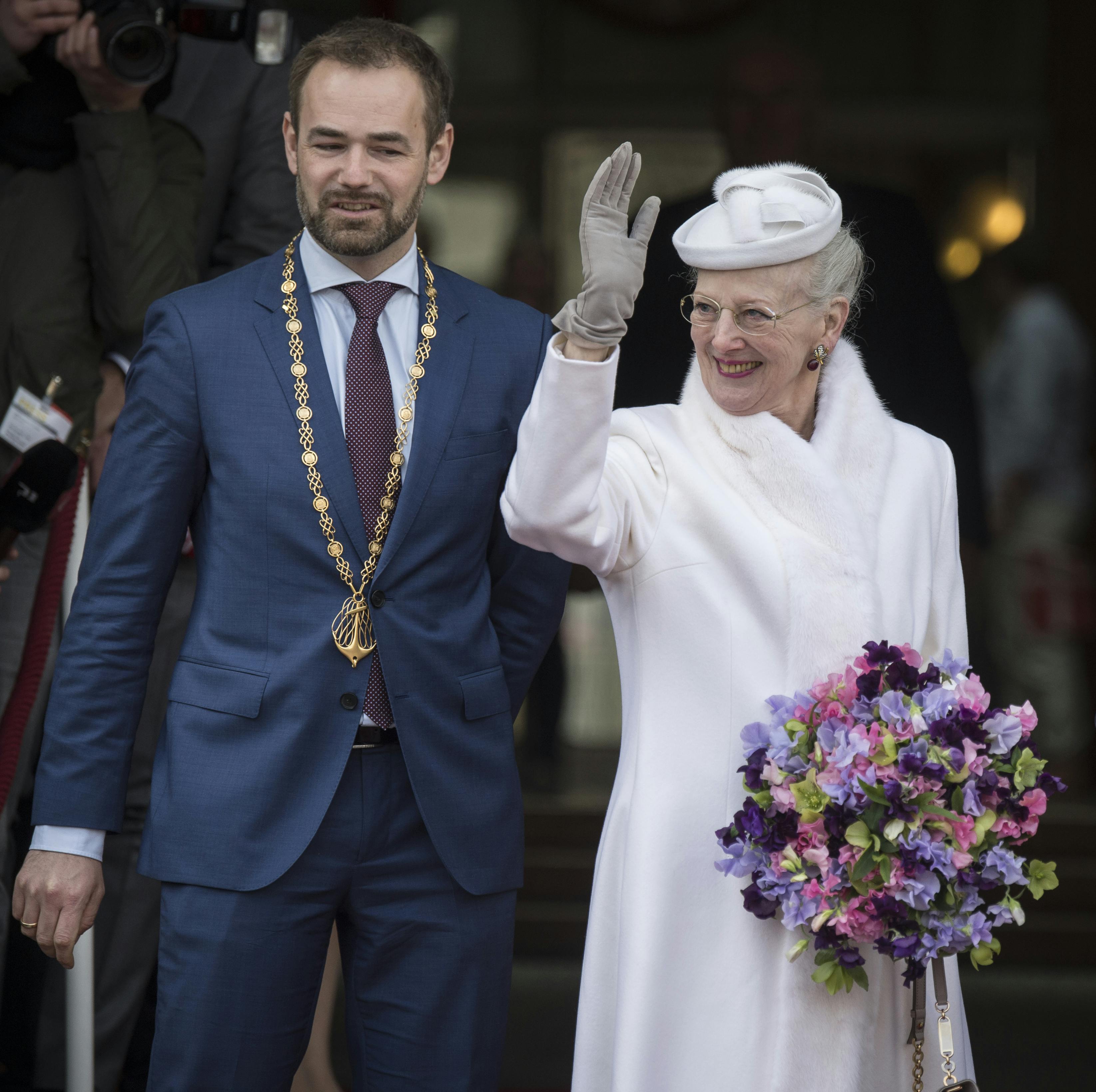 Dronning Margrethe fejres i anledning af sin 75-års fødselsdag af Aarhus Kommune.