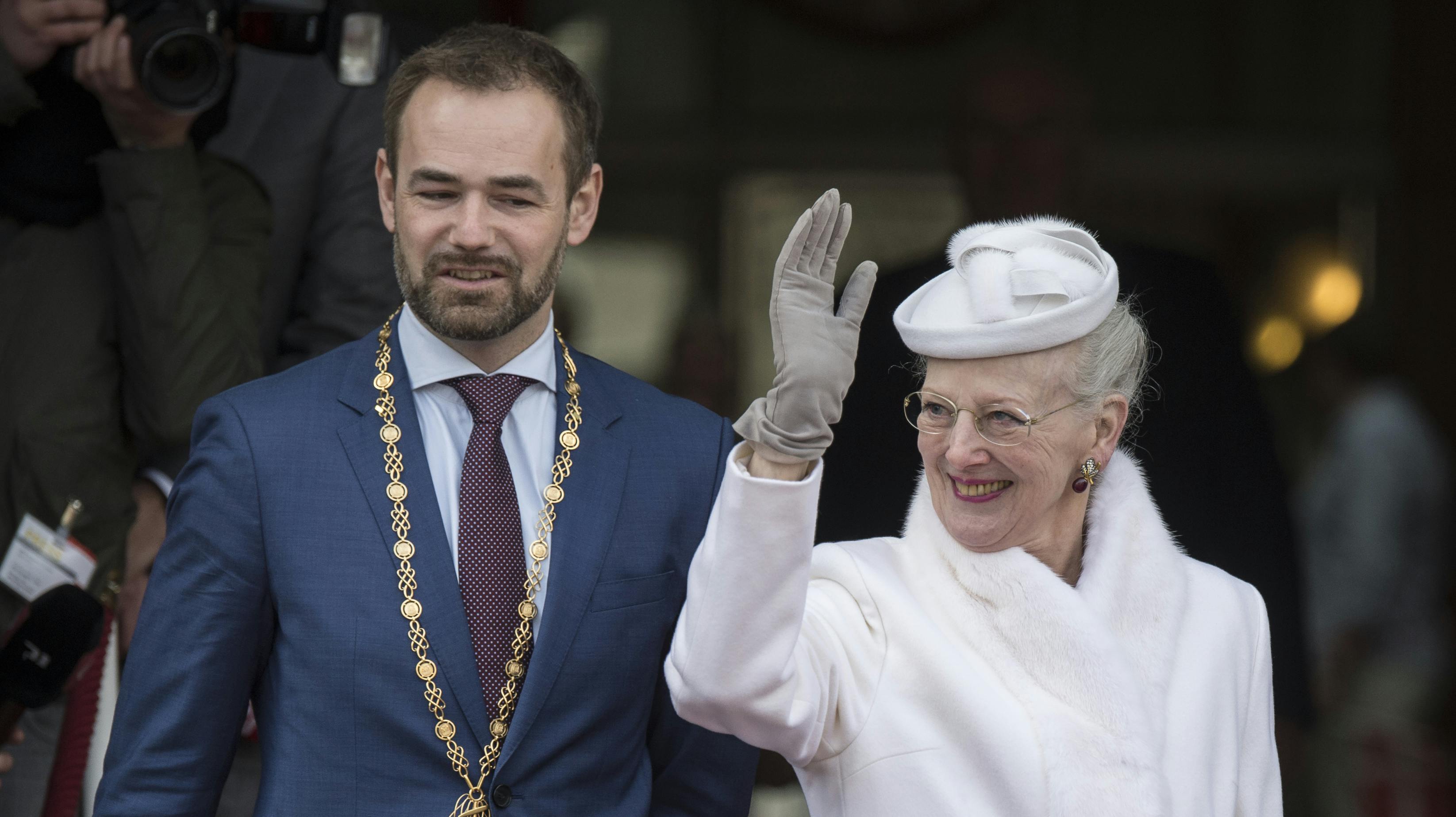 Dronning Margrethe fejres i anledning af sin 75-års fødselsdag af Aarhus Kommune.