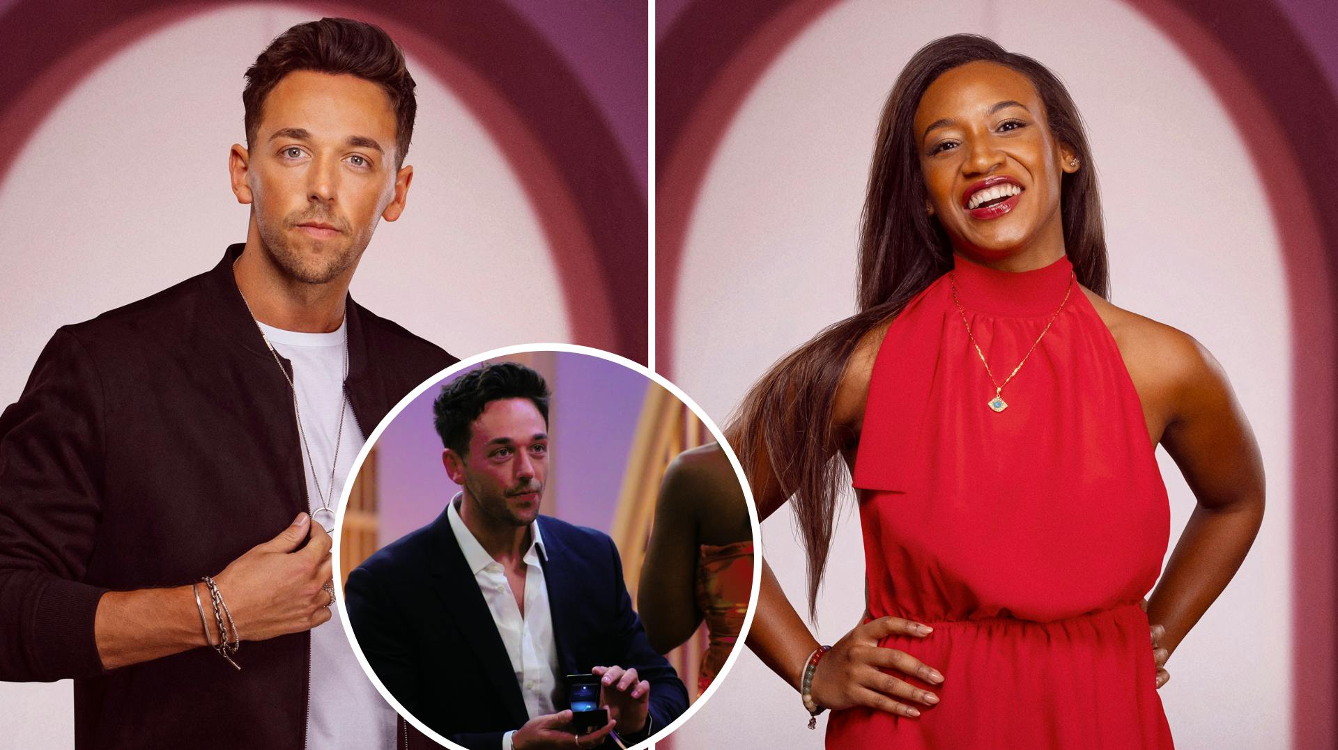 Sam og Nicole fra "Love is blind: Storbritannien". 