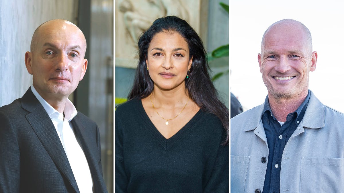 Ask Rostrup, Divya Das og Lasse Sjørslev. 