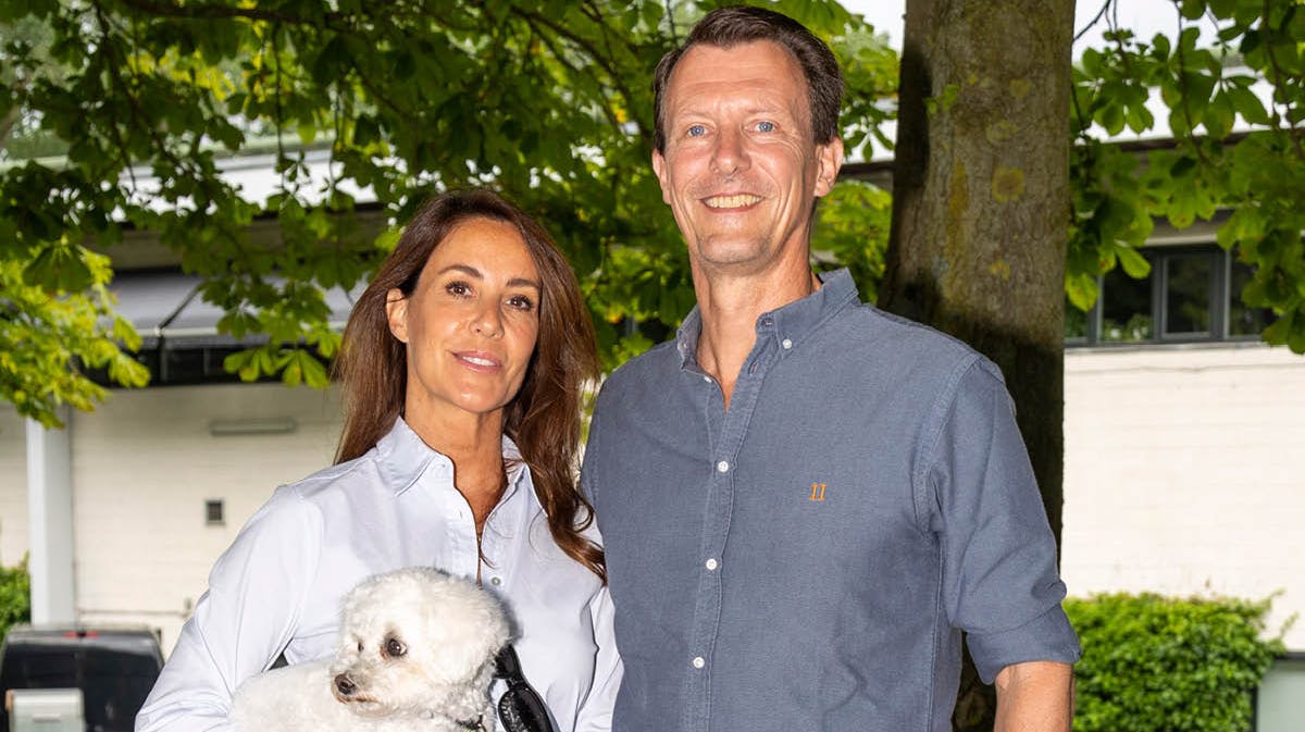 Prinsesse Marie og prins Joachim.