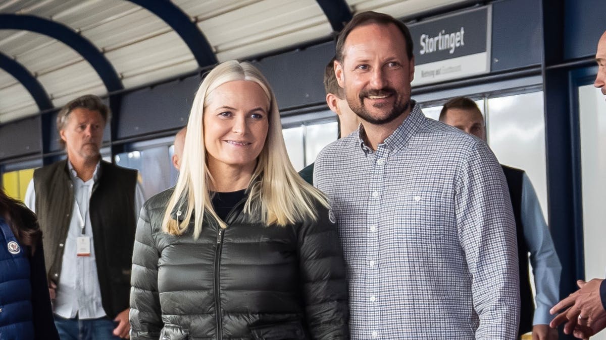 Kronprinsesse Mette-Marit og kronprins Haakon