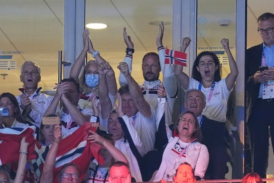 Kronprinsesse Mette-Marit og kronprins Haakon